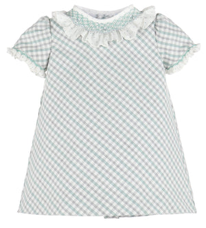 C&A - Casero & Associates Casero & Associates Smock Ruffle A-Line Dress - Little Miss Muffin Children & Home