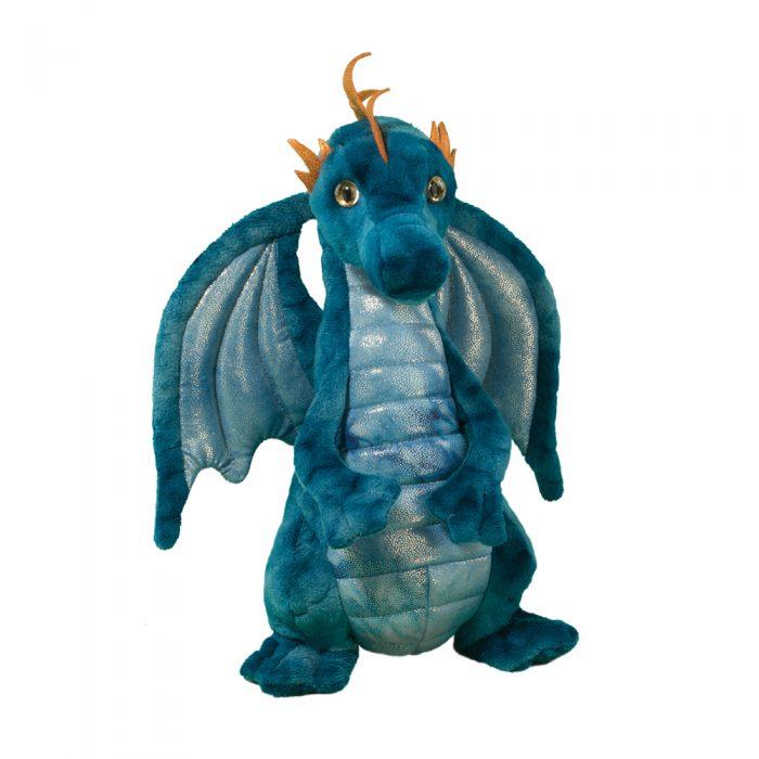 DOU - Douglas Toys Douglas Toys Zander Blue Dragon - Little Miss Muffin Children & Home