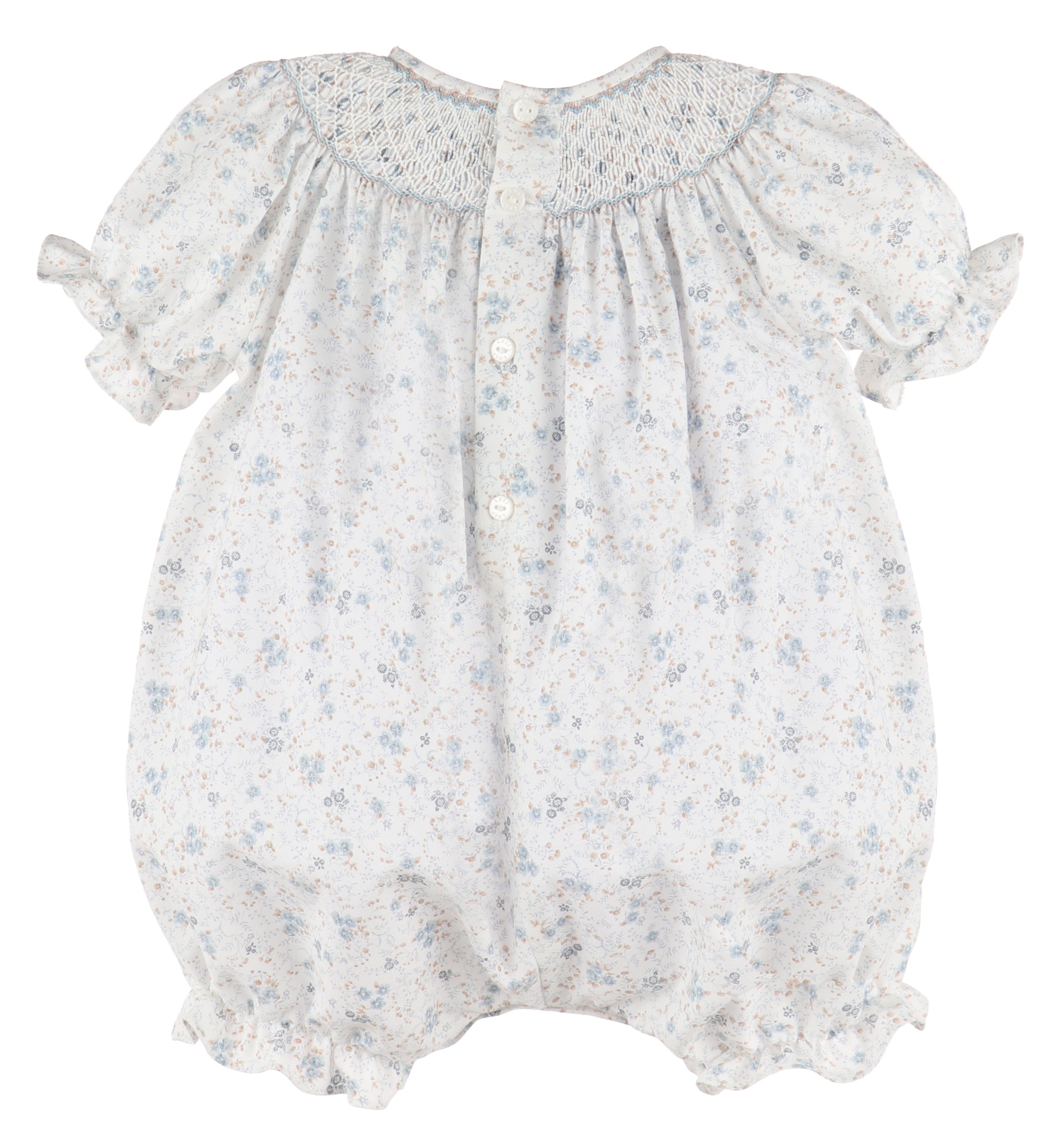 C&A - Casero & Associates Casero & Associates Autumn Floral Smock Bubble - Little Miss Muffin Children & Home