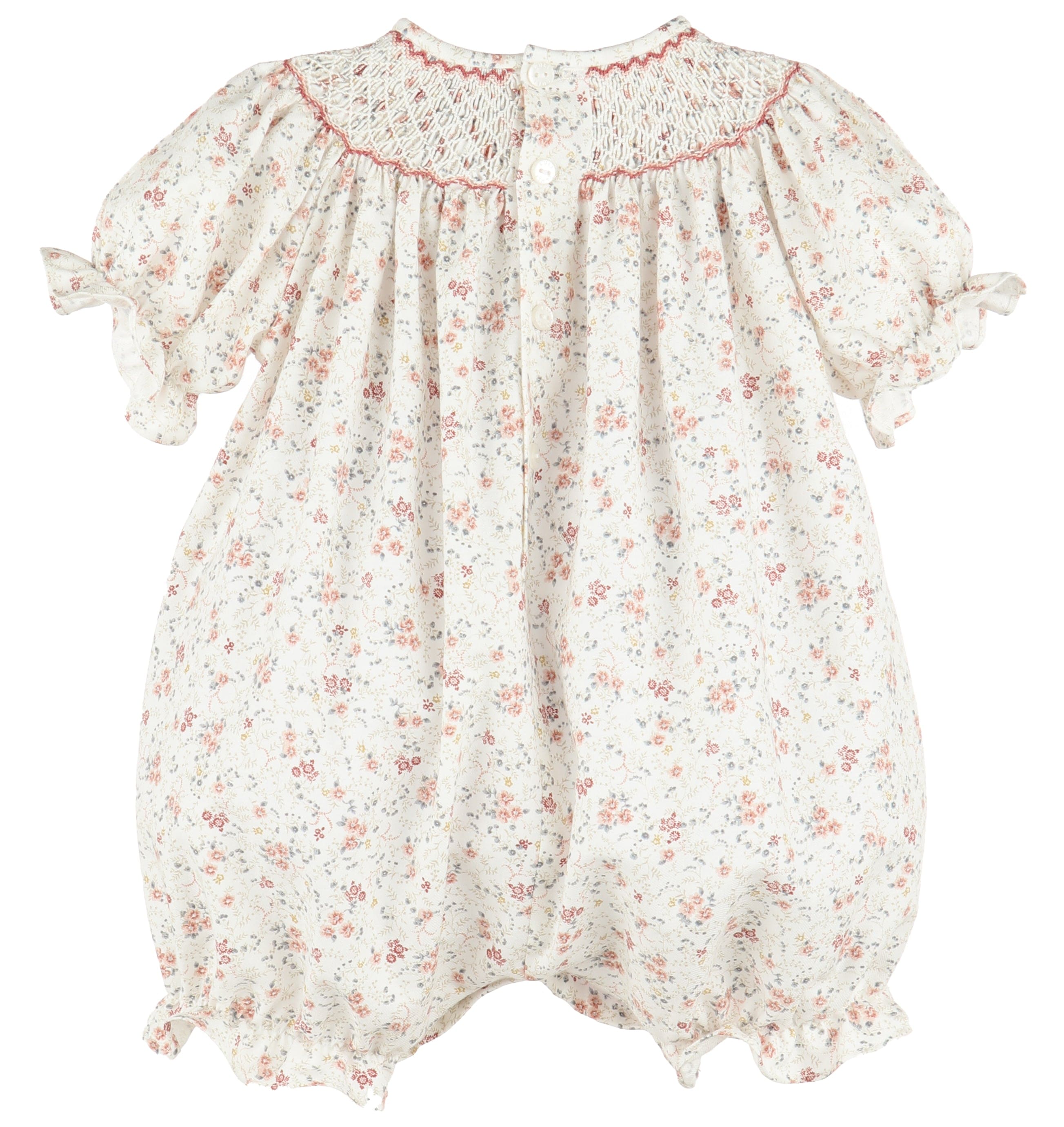 C&A - Casero & Associates Casero & Associates Autumn Floral Smock Bubble - Little Miss Muffin Children & Home
