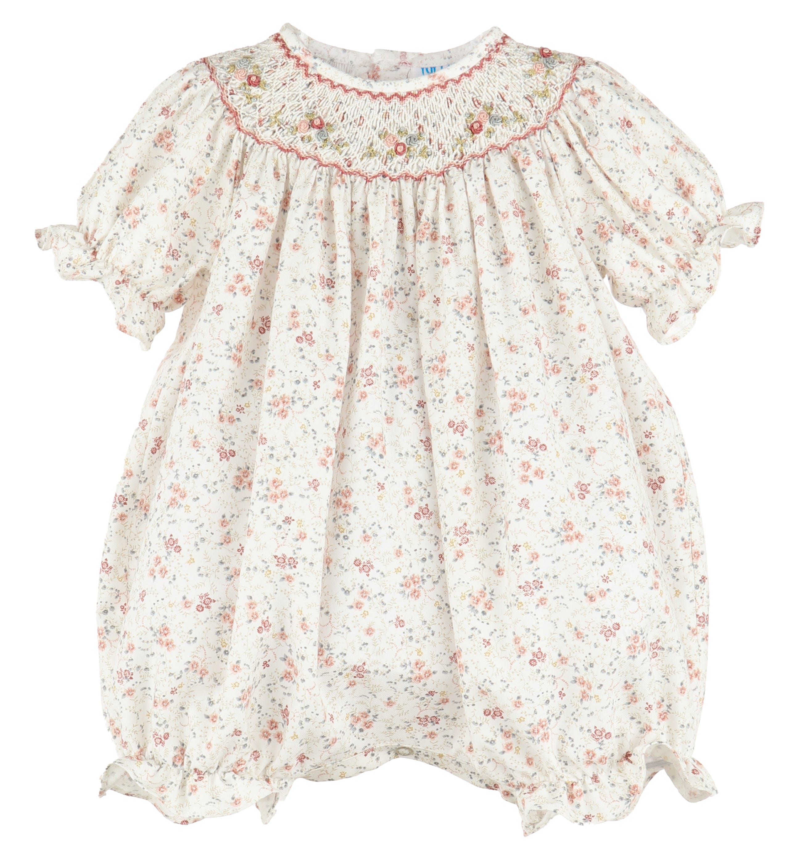 C&A - Casero & Associates Casero & Associates Autumn Floral Smock Bubble - Little Miss Muffin Children & Home