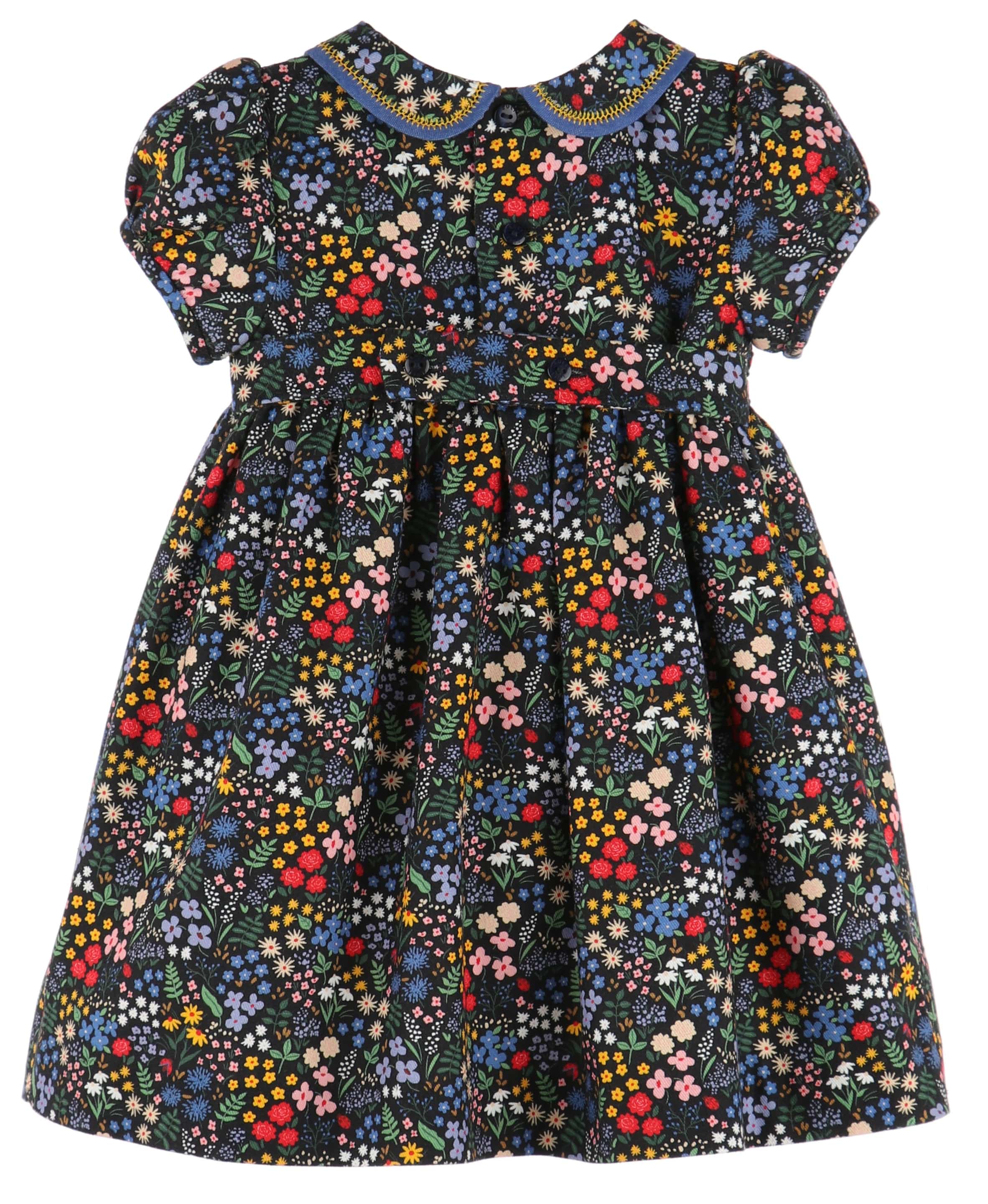 C&A - Casero & Associates Casero & Associates Midnight Garden Dress - Little Miss Muffin Children & Home
