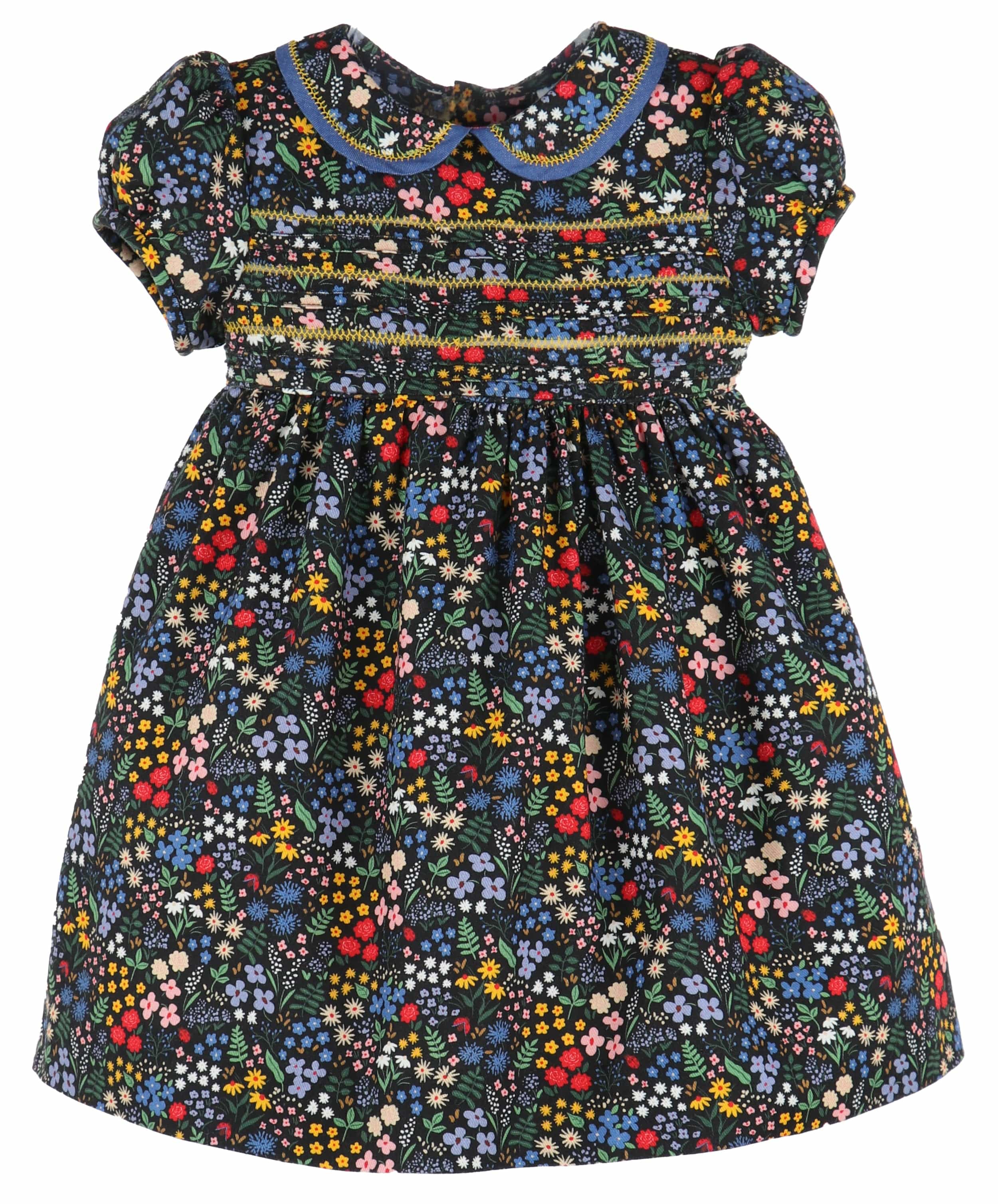 C&A - Casero & Associates Casero & Associates Midnight Garden Dress - Little Miss Muffin Children & Home