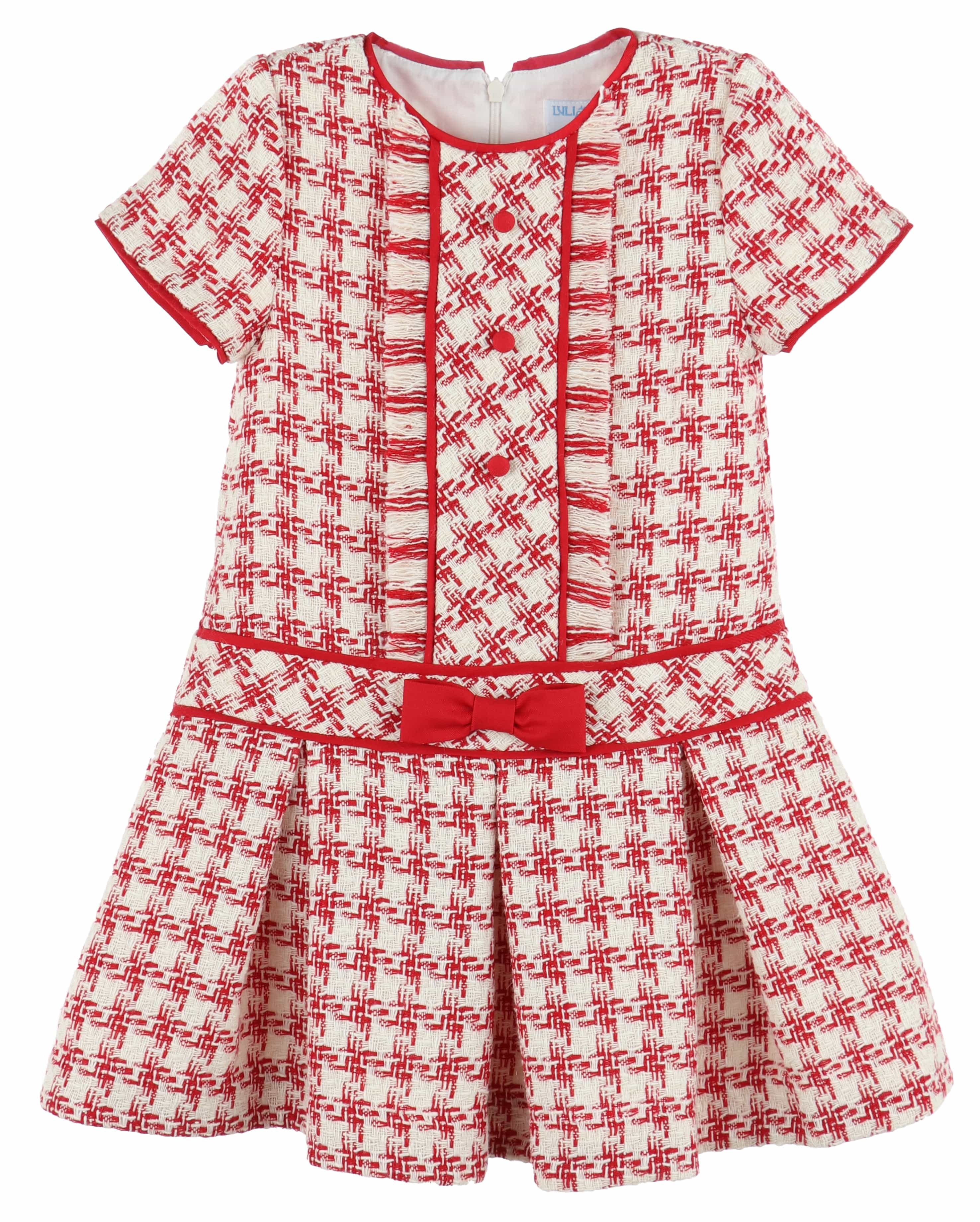 C&A - Casero & Associates Casero & Associates Tweed Drop Waist Dress - Little Miss Muffin Children & Home