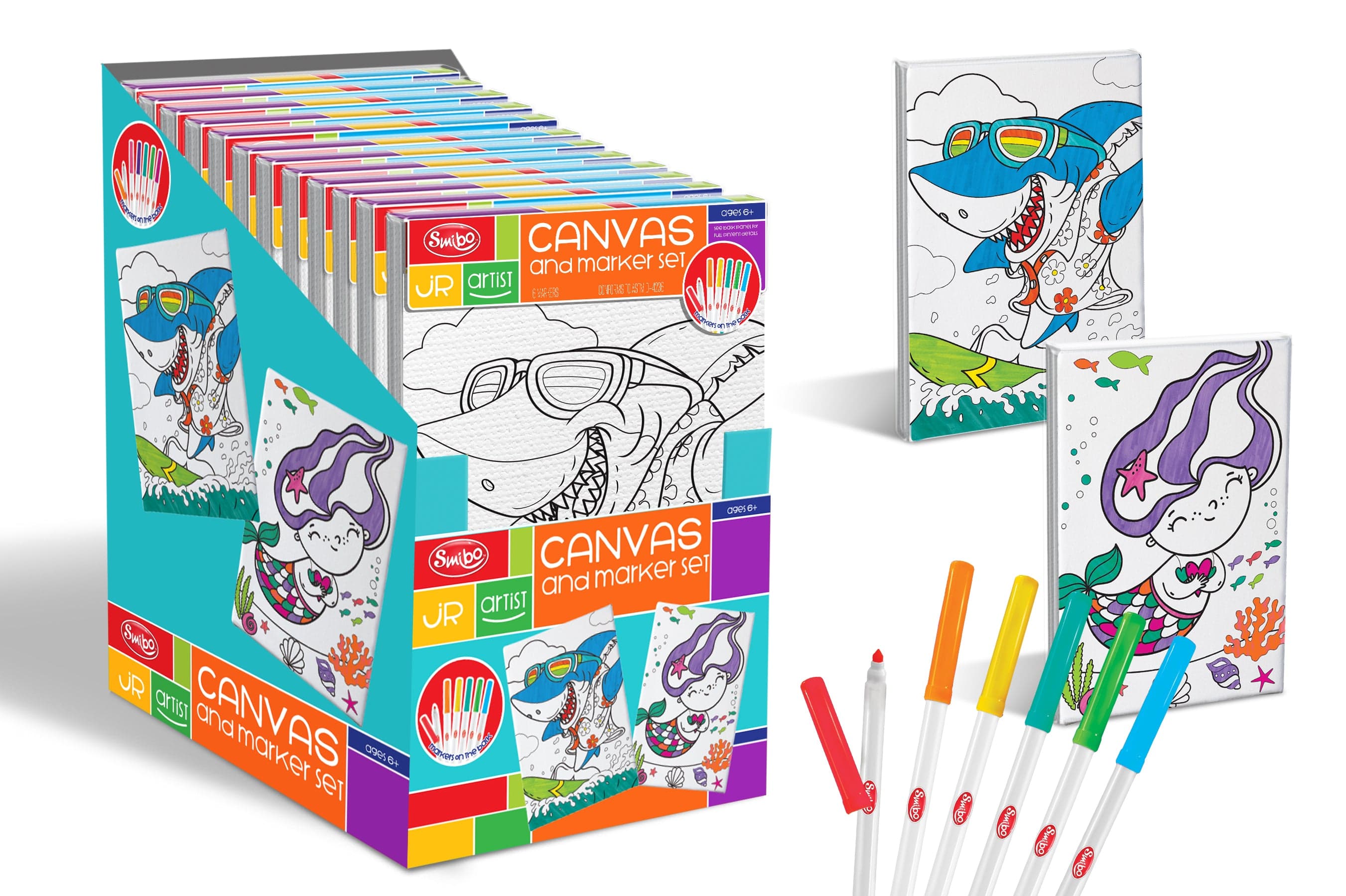Anker Play Products Anker Play Products Junior Artist Canvas and Paint Set - Little Miss Muffin Children & Home