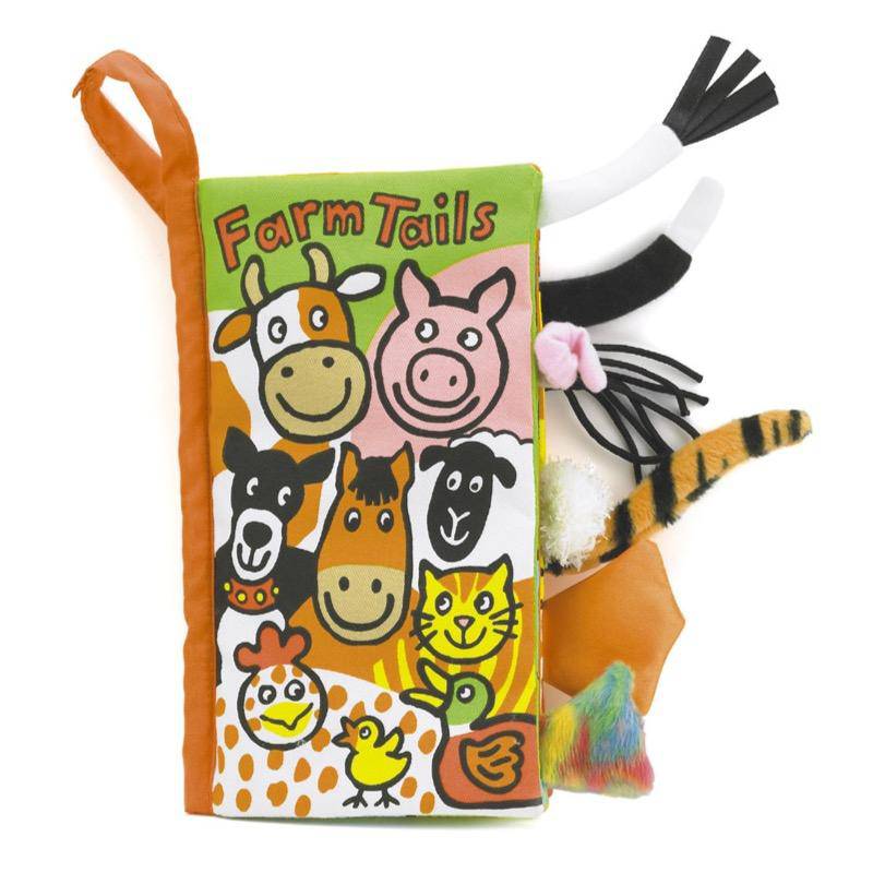 Jellycat - Jellycat Farm Tails Plush Book - Little Miss Muffin Children & Home