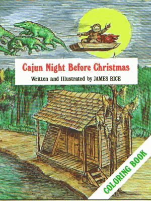 Arcadia Publishing - Cajun Night Before Christmas Coloring Book - Little Miss Muffin Children & Home