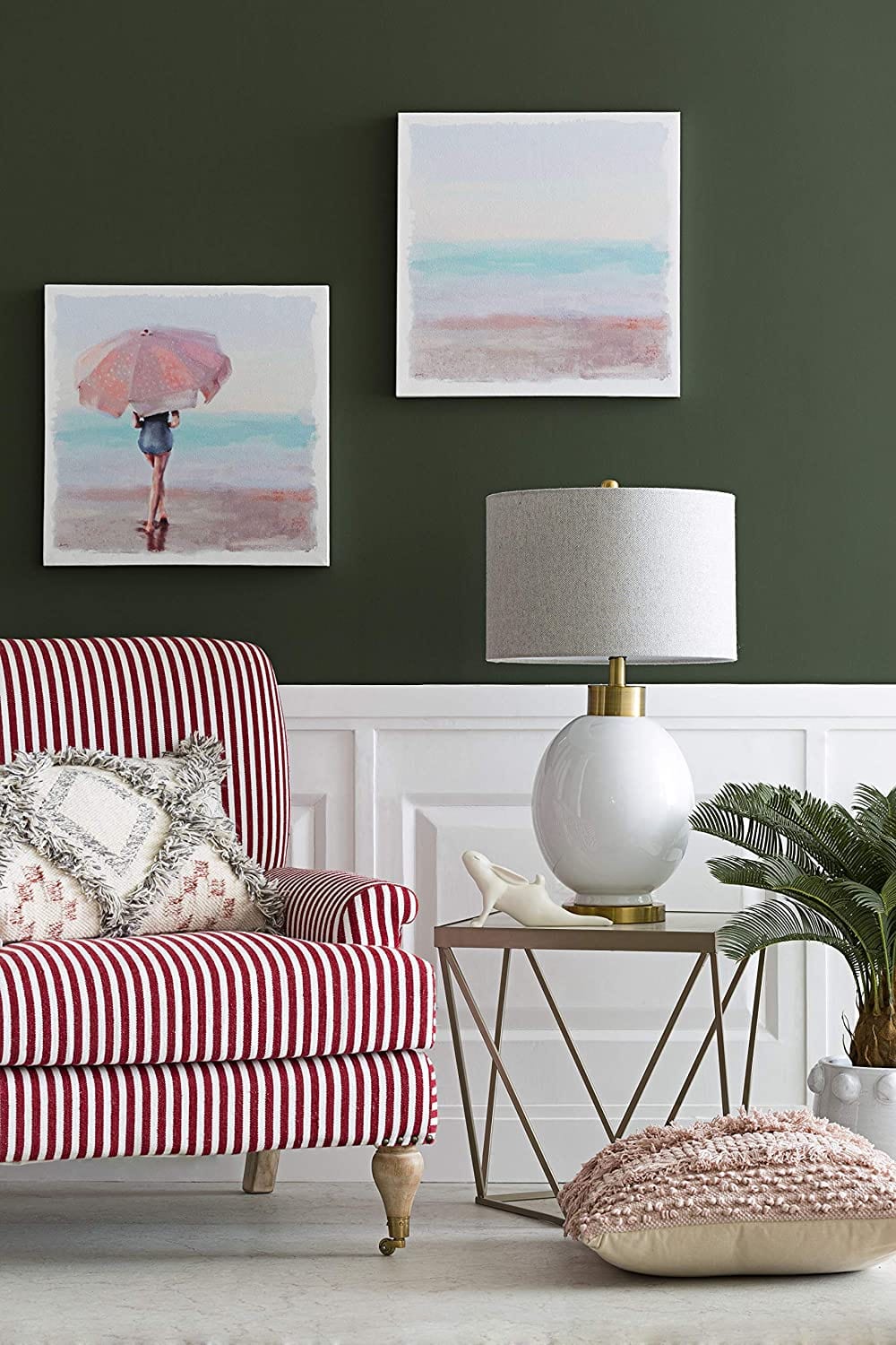 Creative Co-Op Creative Co-Op White Resin Arching Yoga Rabbit - Little Miss Muffin Children & Home