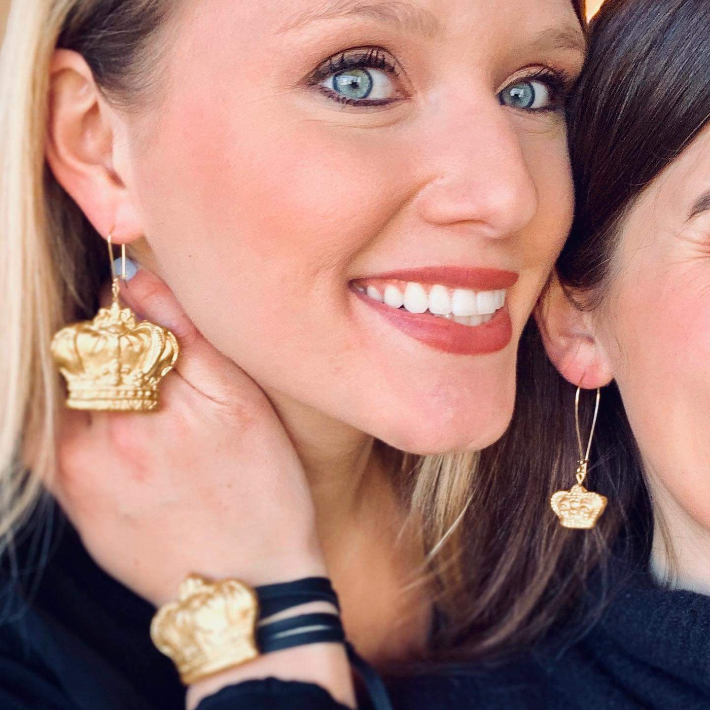 Carol Cassissa Carol Cassissa Petit Coronnes Earrings - Little Miss Muffin Children & Home