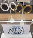 Carol Cassissa Carol Cassissa Grand Cerceau Joyeaux Earrings - Little Miss Muffin Children & Home