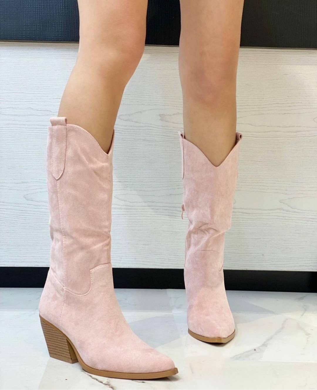 Vera Shop Vera Shop Suede Cowgirl Boot - Little Miss Muffin Children & Home