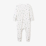 Elegant Baby Elegant Baby Leaf Print Zip-up Footless Bamboo Pajama Jumpsuit - Little Miss Muffin Children & Home