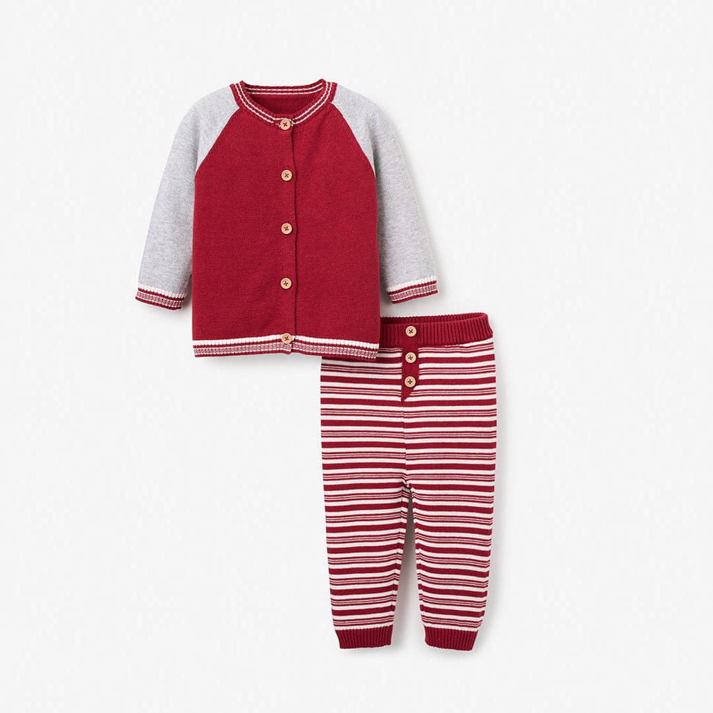 ELE - Elegant Baby Elegant Baby Santa Baby Jacket w/Stripe Pants - Little Miss Muffin Children & Home