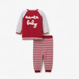 ELE - Elegant Baby Elegant Baby Santa Baby Jacket w/Stripe Pants - Little Miss Muffin Children & Home