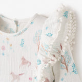ELE - Elegant Baby Elegant Baby Pony Meadow Organic Muslin Jumpsuit - Little Miss Muffin Children & Home