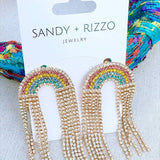 Sandy + Rizzo Sandy + Rizzo Over the Rainbow Earrings - Little Miss Muffin Children & Home