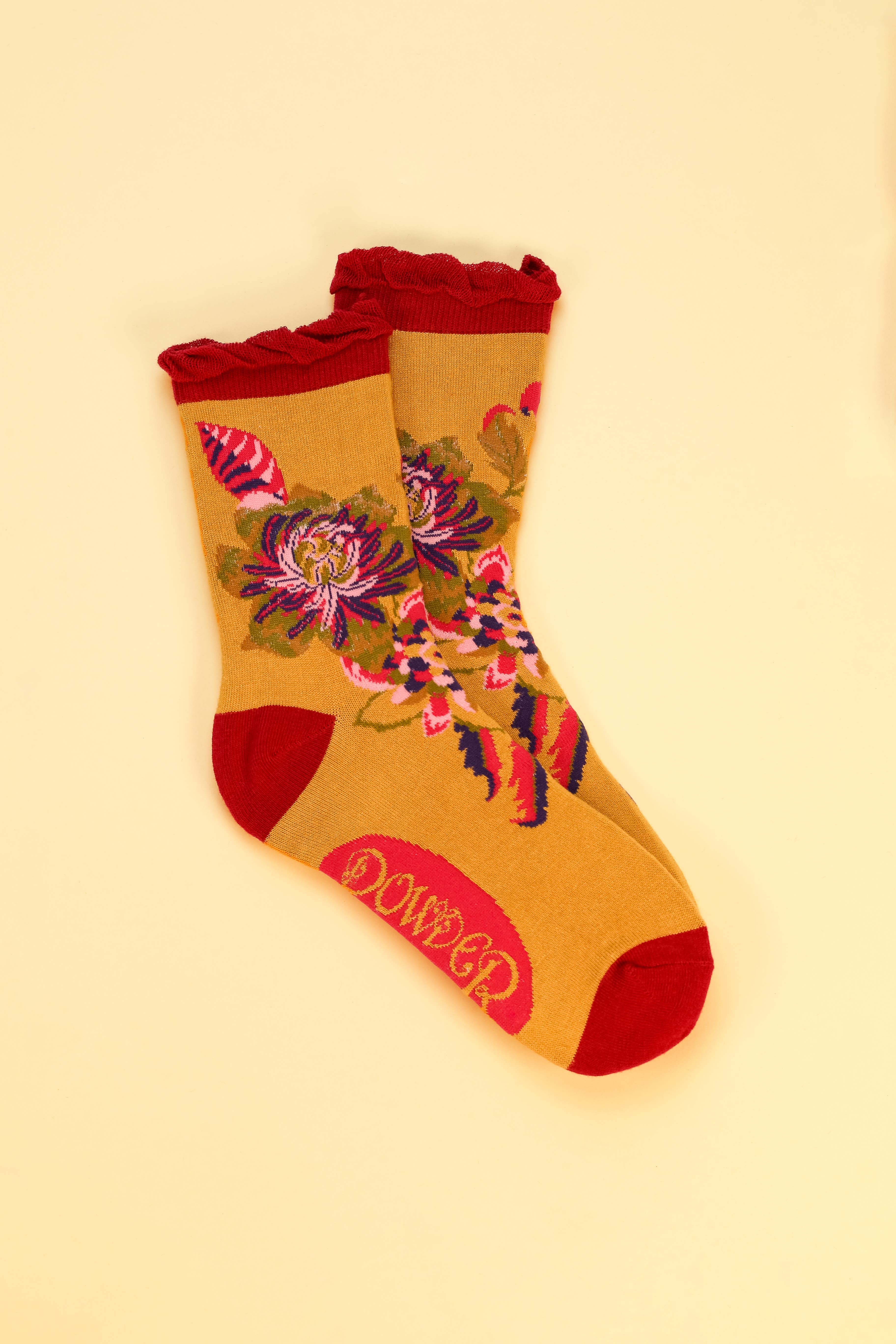 POW - Powder Design Powder Design Fantasy Floral Ankle Socks - Little Miss Muffin Children & Home