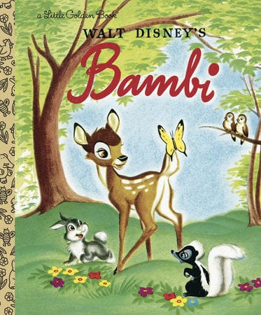 Random House Bambi by Little Golden Books - Little Miss Muffin Children & Home