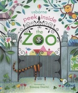 Usborne Usborne Peek Inside the Zoo - Little Miss Muffin Children & Home