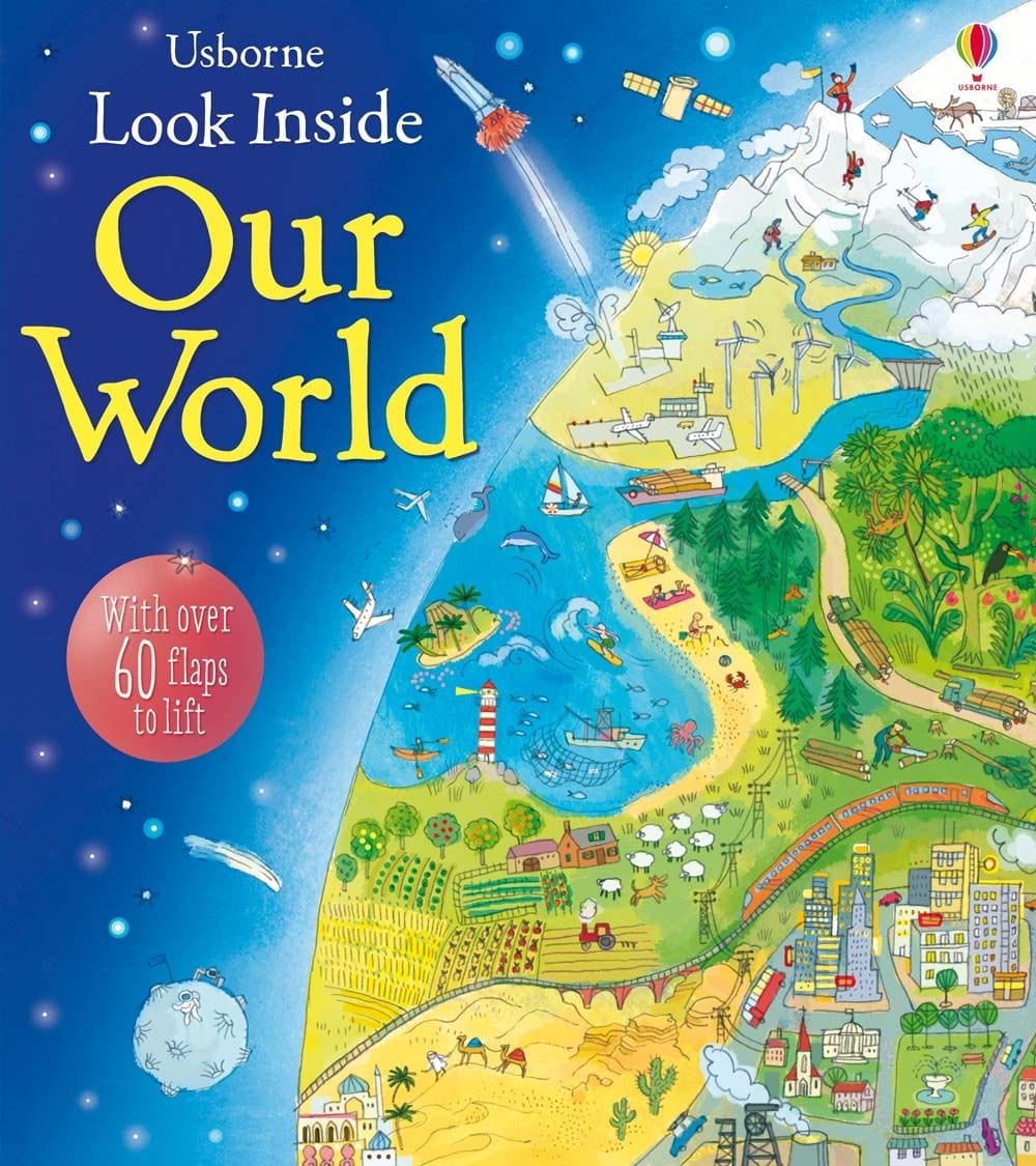 Usborne Usborne Look Inside Our World Book - Little Miss Muffin Children & Home