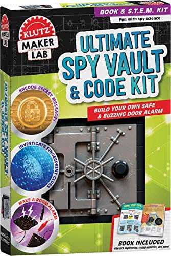 KLUTZ 858924 Klutz - Ultimate Spy Vault & Code Kit - Little Miss Muffin Children & Home