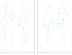 Peter Pauper Press - Peter Pauper Press Essentials Fashion Sketchbook - Little Miss Muffin Children & Home