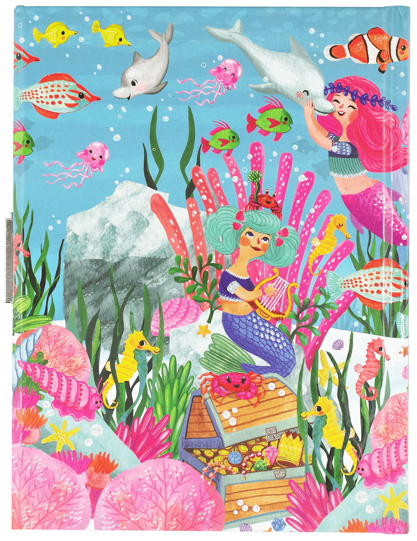 Peter Pauper Press Peter Pauper Press Mermaids Locking Journal - Little Miss Muffin Children & Home