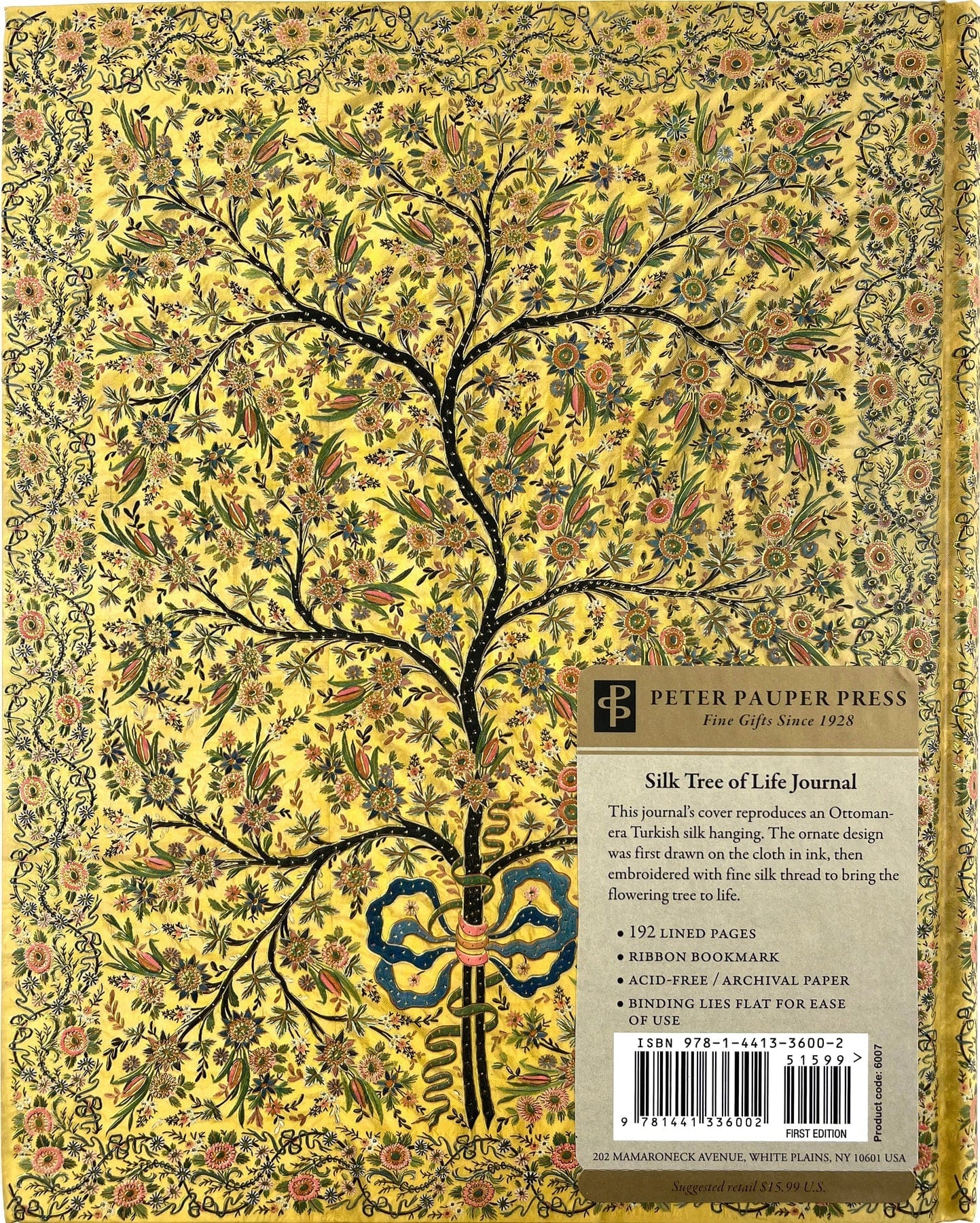 Peter Pauper Press Peter Pauper Press Silk Tree Of Life Journal - Little Miss Muffin Children & Home