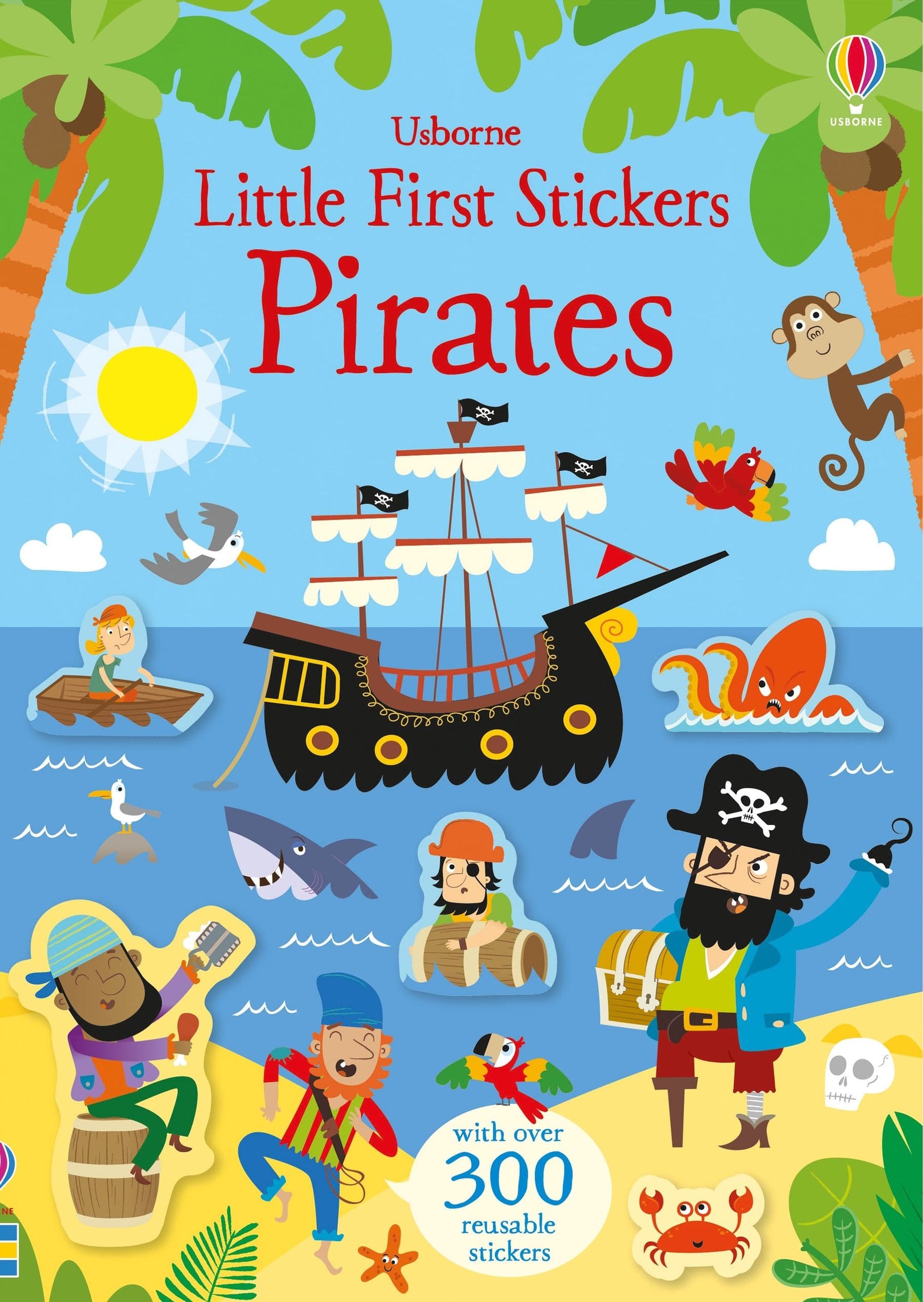 Usborne Usborne Little First Stickers Pirates - Little Miss Muffin Children & Home