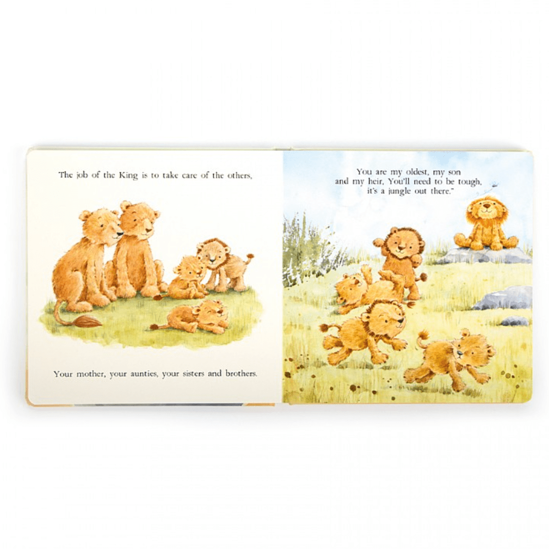 Jellycat - Jellycat The Very Brave Lion Book - Little Miss Muffin Children & Home