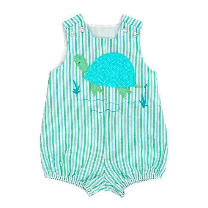 Bailey Boys - Bailey Boys Tilly Turtle Short Infant Bubble - Little Miss Muffin Children & Home