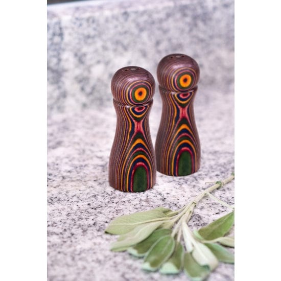 Island Bamboo Island Bamboo 4" Pakka Salt & Pepper Shakers - Little Miss Muffin Children & Home
