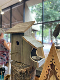 Nola Birdhouses Nola Birdhouses Side Porch Birdhouse - Little Miss Muffin Children & Home