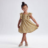 Mayoral Mayoral Girl’s Leaf Printed Dress - Little Miss Muffin Children & Home