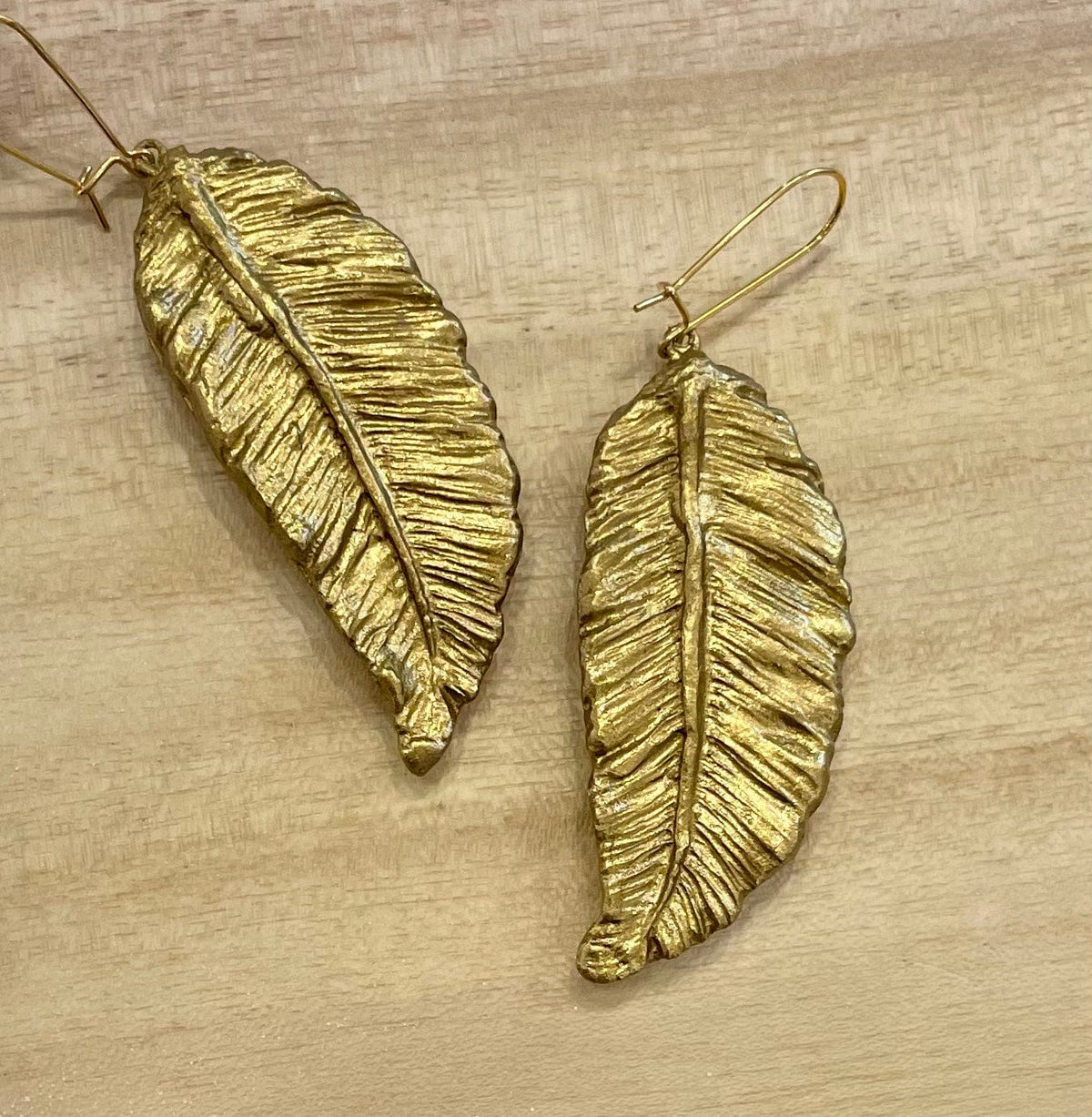 Carol Cassisa Carol Cassisa Plumes D'Or Earrings - Little Miss Muffin Children & Home