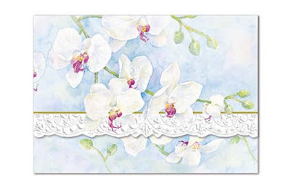FA - For Arts Sake For Arts Sake White Orchid Boxed Note Cards - Little Miss Muffin Children & Home