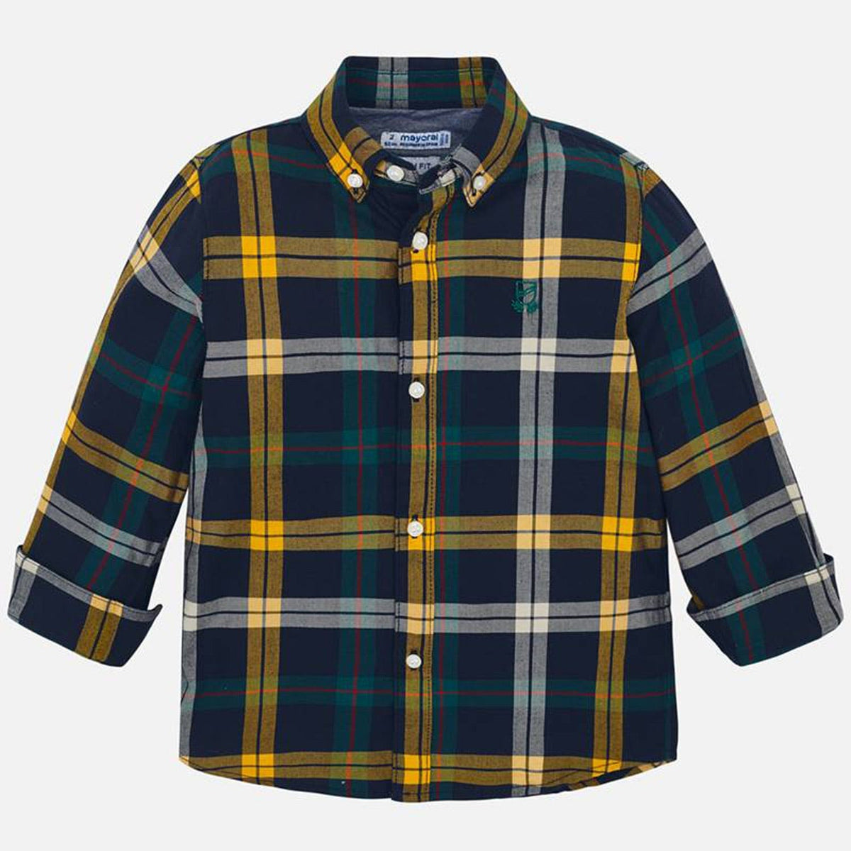 Mayoral Usa Inc Mayoral Long Sleeve Slim Fit Shirt for Boys - Little Miss Muffin Children & Home