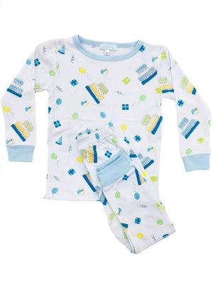 Lulu Bebe Lulu Bebe La Luna Birthday Pima PJ Set - Little Miss Muffin Children & Home