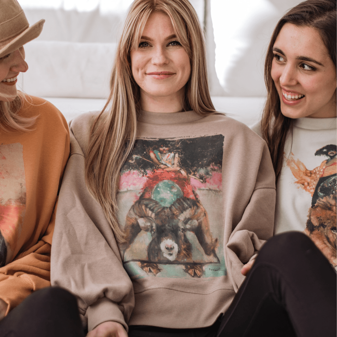 Whereable Art Whereable Art Aries Sweatshirt - Little Miss Muffin Children & Home