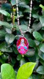 Saints For Sinners Saints For Sinners Saint Agatha Hand Painted Medal - Little Miss Muffin Children & Home