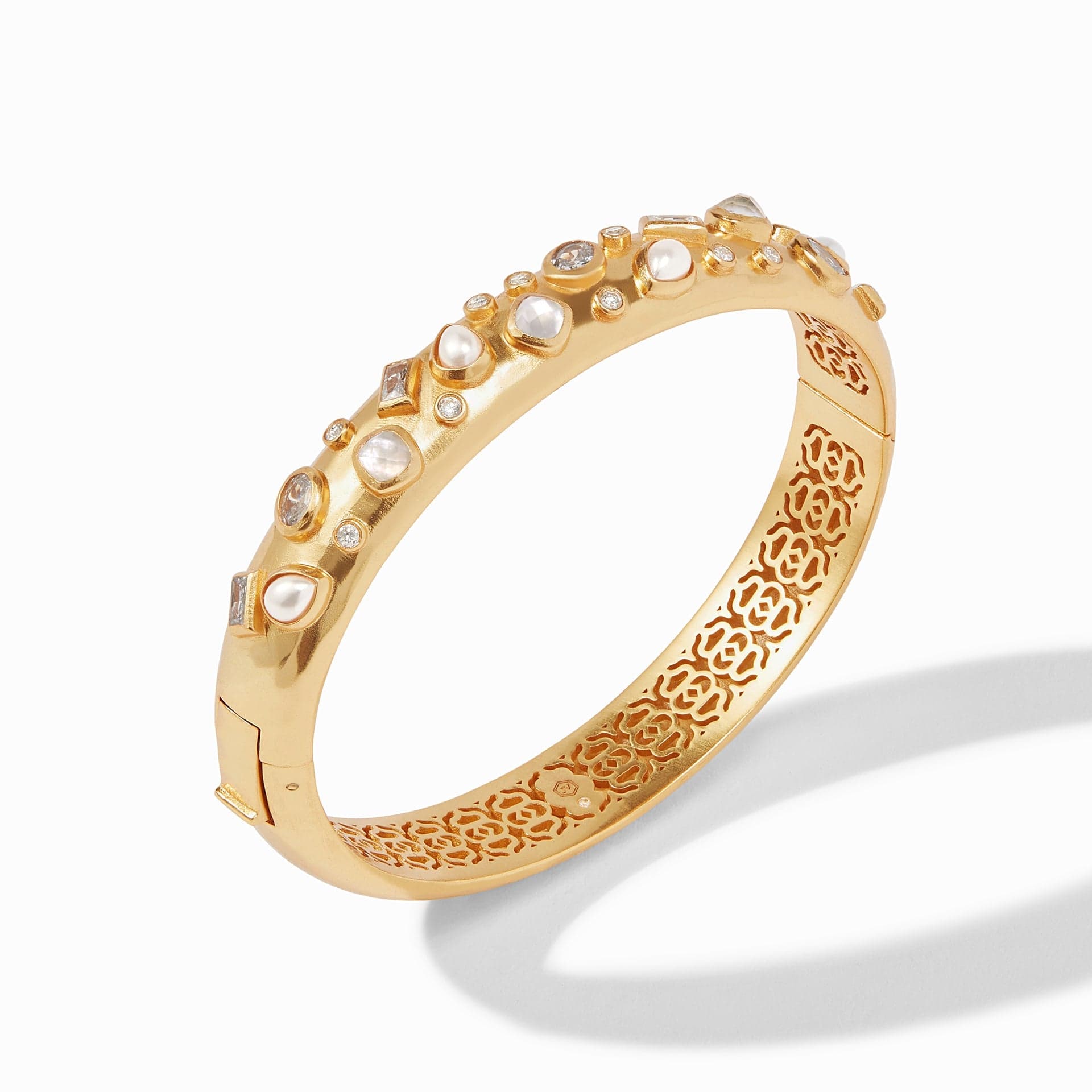 Julie Vos Julie Vos Antonia Mosaic Hinge Bangle - Little Miss Muffin Children & Home