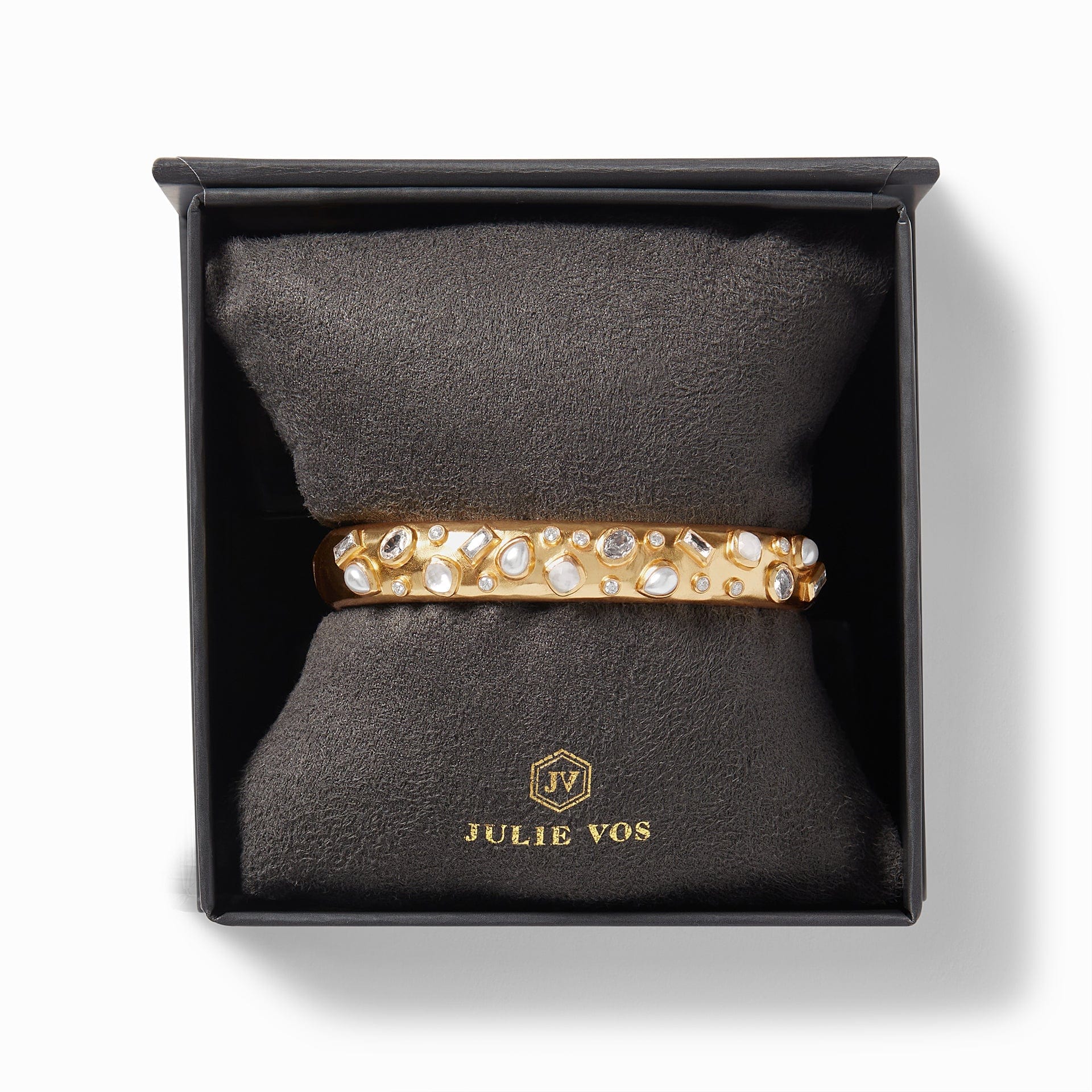 Julie Vos Julie Vos Antonia Mosaic Hinge Bangle - Little Miss Muffin Children & Home