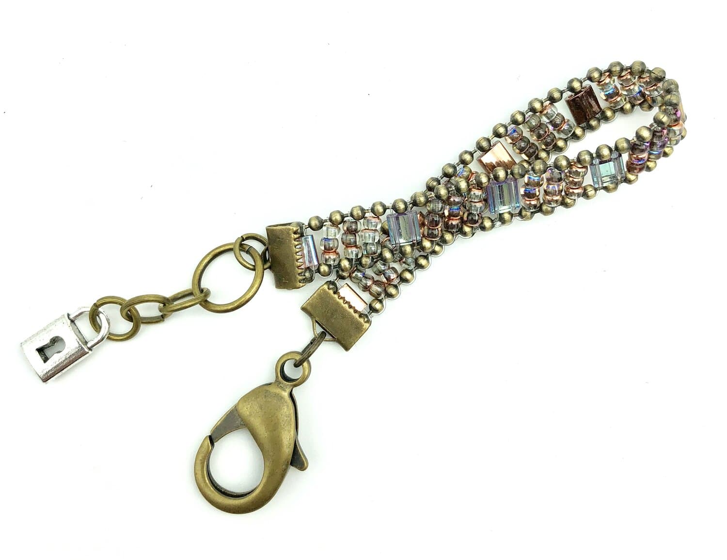 Lock & Key Design Lock & Key Design Bracelet Claudette Colbert - Little Miss Muffin Children & Home