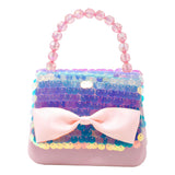 Pink Poppy Pink Poppy Ballet Bow Sequin Handbag - Little Miss Muffin Children & Home