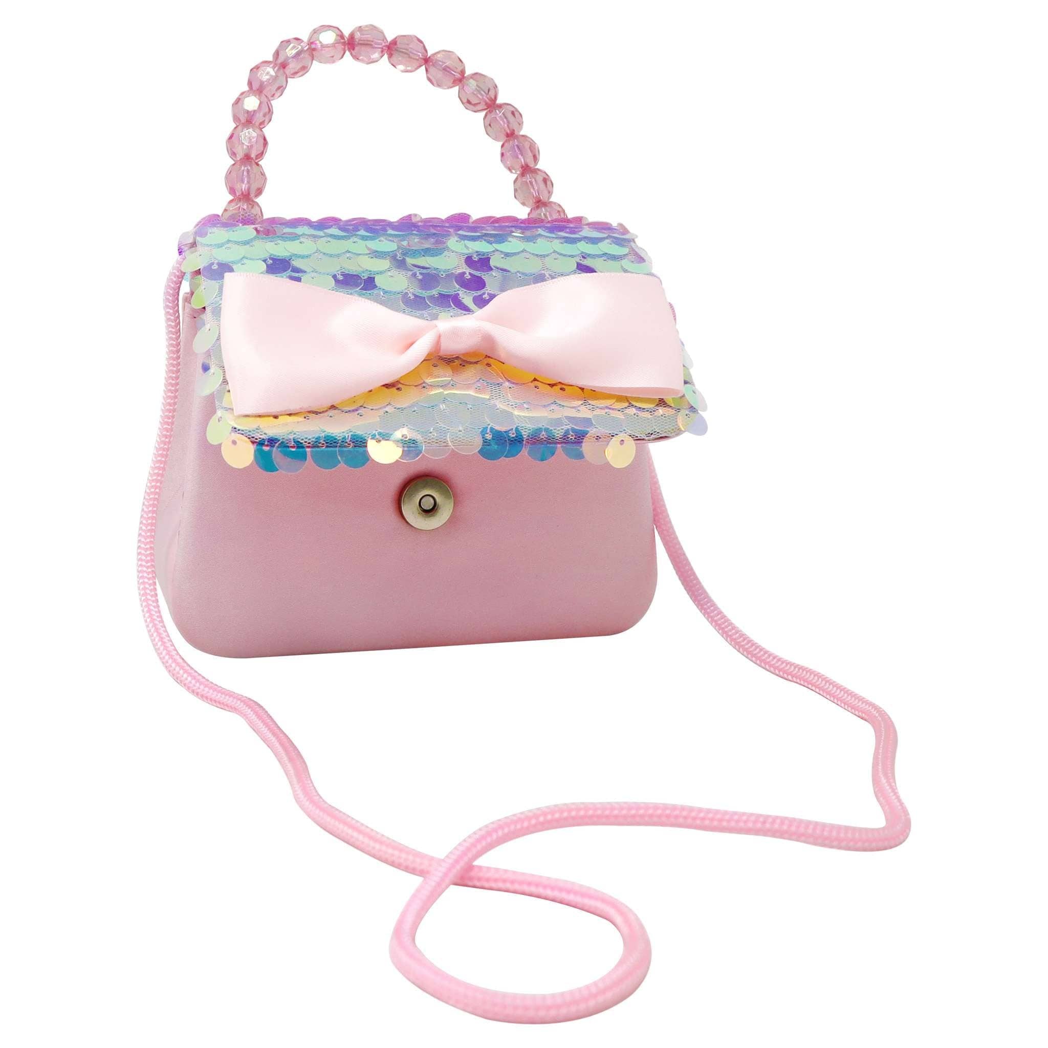 Poppie Boutique Handbag Purse Purple Cute