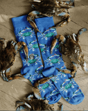 Bonfolk - Bonfolk Blue Crab Socks - Little Miss Muffin Children & Home