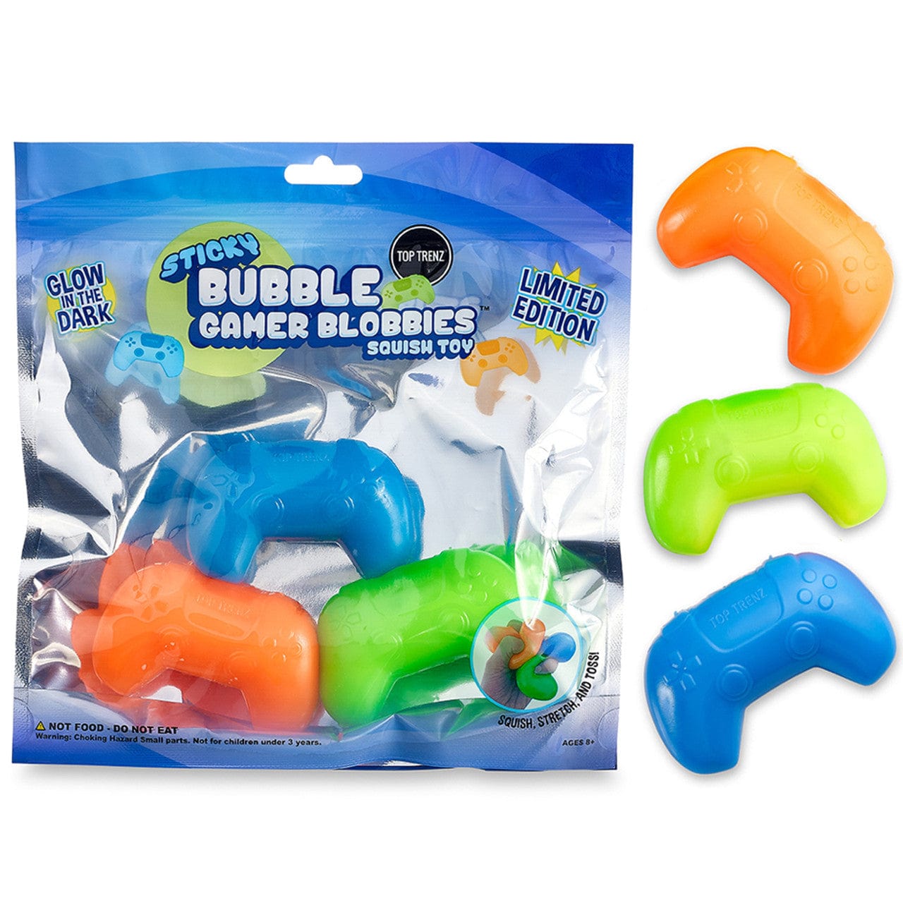 Top Trenz Top Trenz Sticky Bubble Gamer Blobbies - Little Miss Muffin Children & Home