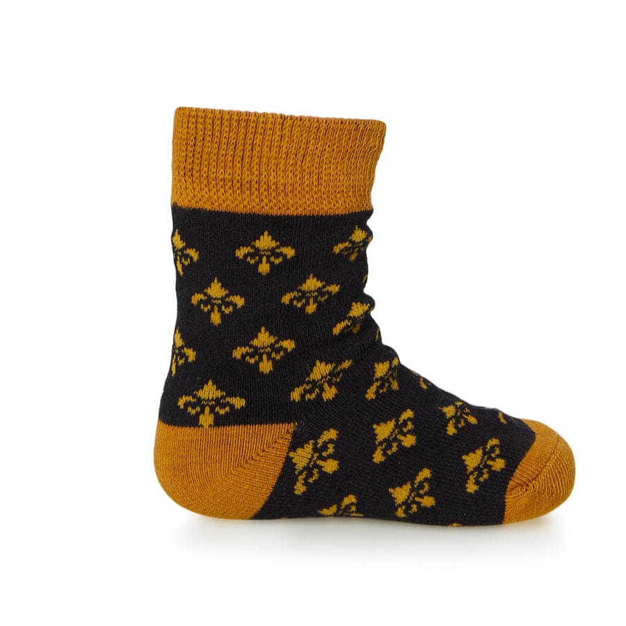 Bonfolk Bonfolk Baby Black & Gold Baby Socks - Little Miss Muffin Children & Home