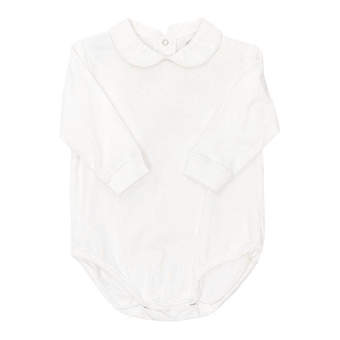 Bailey Boys Bailey Boys Boy's Long Sleeve Button Back Onesie - Little Miss Muffin Children & Home