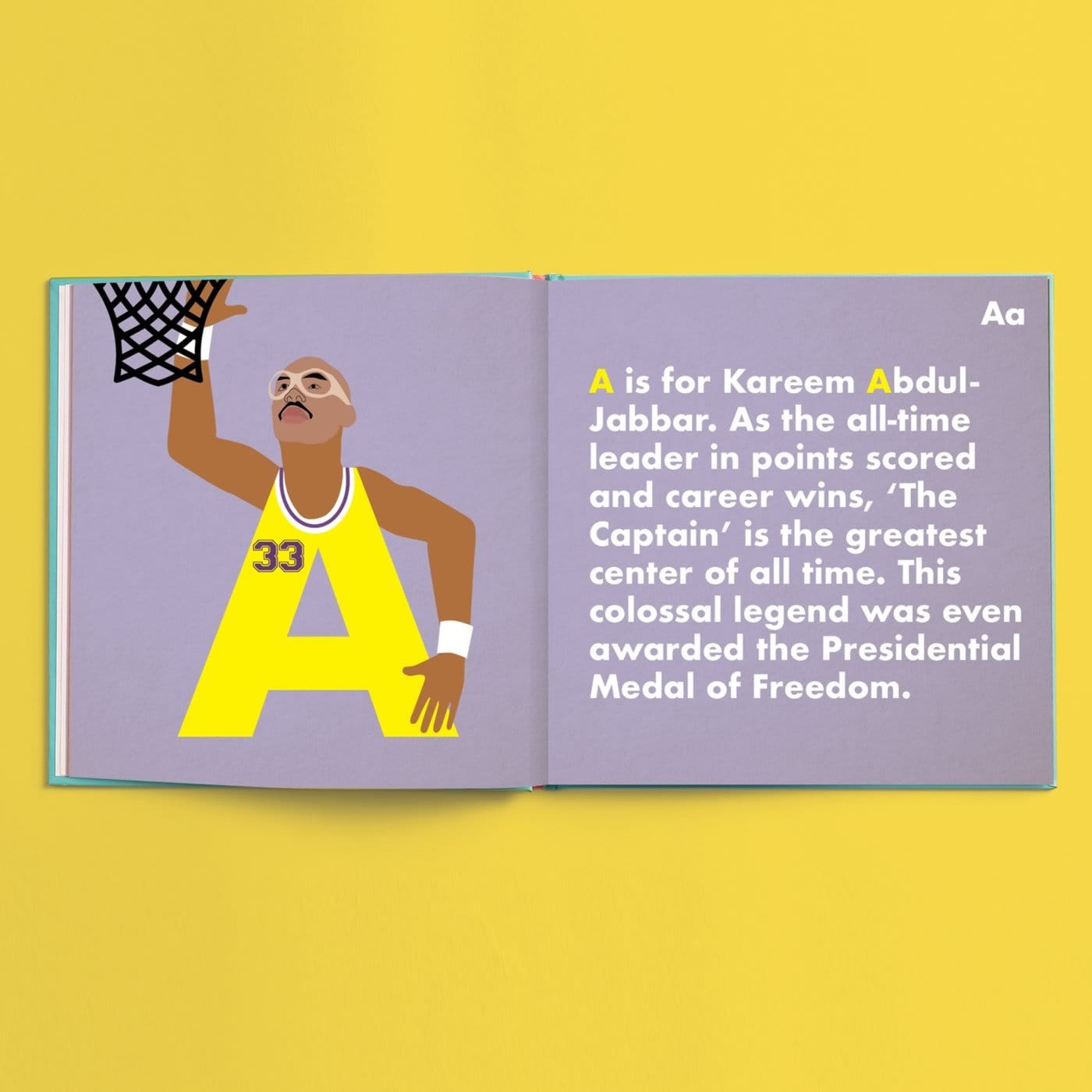 Alphabet Legends - Basketball Legends Alphabet - Little Miss Muffin Children & Home